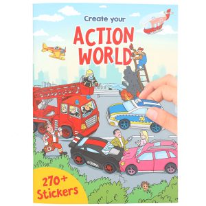 CREATE YOUR ACTION WORLD PYSSELBOK (BOKM