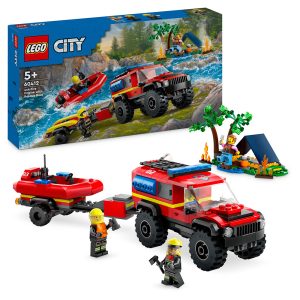 4X4 BRANDBIL MED RÄDDNINGSBÅT