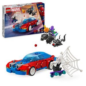 SPIDER-MANS RACERBIL & VENOM GREEN GOBLI