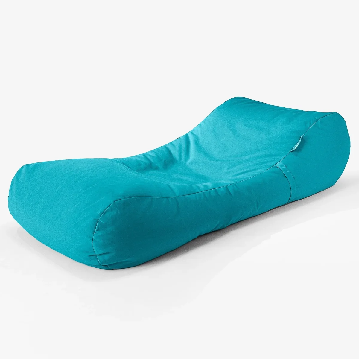 Dagbädd Saccosäck Utomhus - SoleiStorm™ UV-beständig och Vattenavvisande OlefinCyan