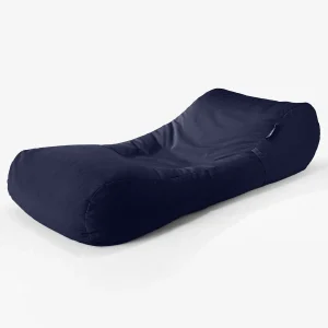 Dagbädd Saccosäck Utomhus - SoleiStorm™ UV-beständig och Vattenavvisande OlefinMarinblå