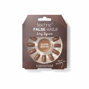 Gloss Mocha Long Square