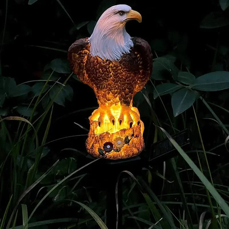 EagleGlow - solcellsdriven LED-trädgårdslampa - Bild 2