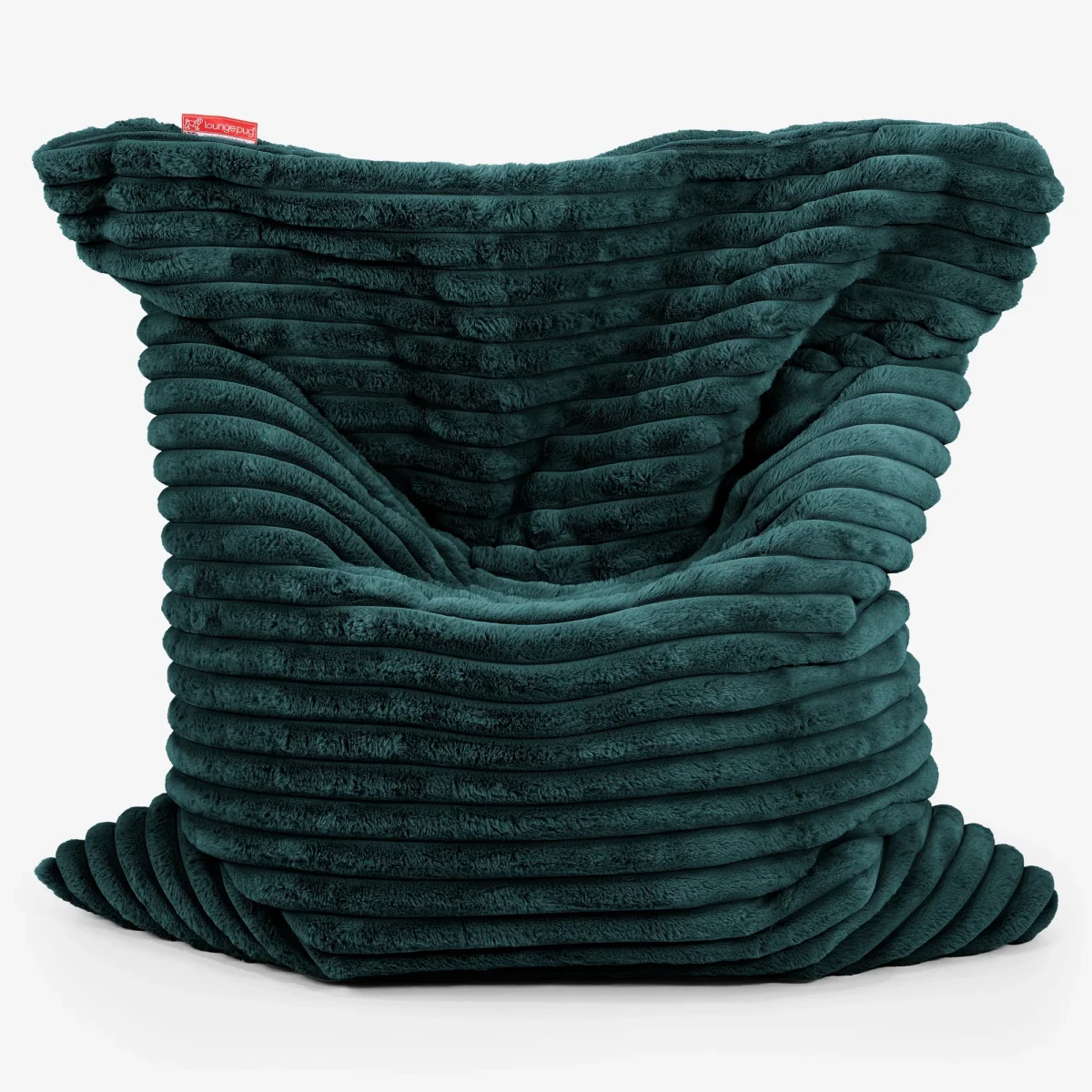 Saccosäck Kudde XXL - Ultraplyschmanchestertyg Teal